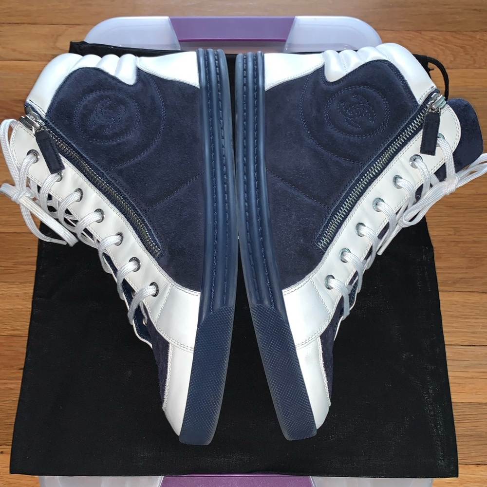 Chanel Zip Up Sneakers